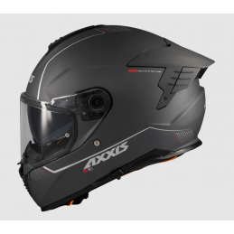 Шлем AXXIS FF122SV HAWK SV EVO SOLID A2 MATT TITANIUM